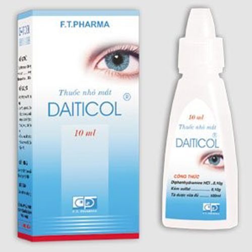 Bao bì thuốc nhỏ mắt Daiticol