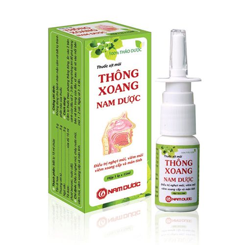 Bao bì thuốc xịt mũi
